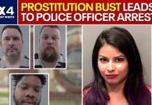 Police officers arrested in prostitution bust