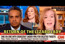 Liberal Lizard Lady Mallory McMorrow had a ROUGH TIME today on CNN!