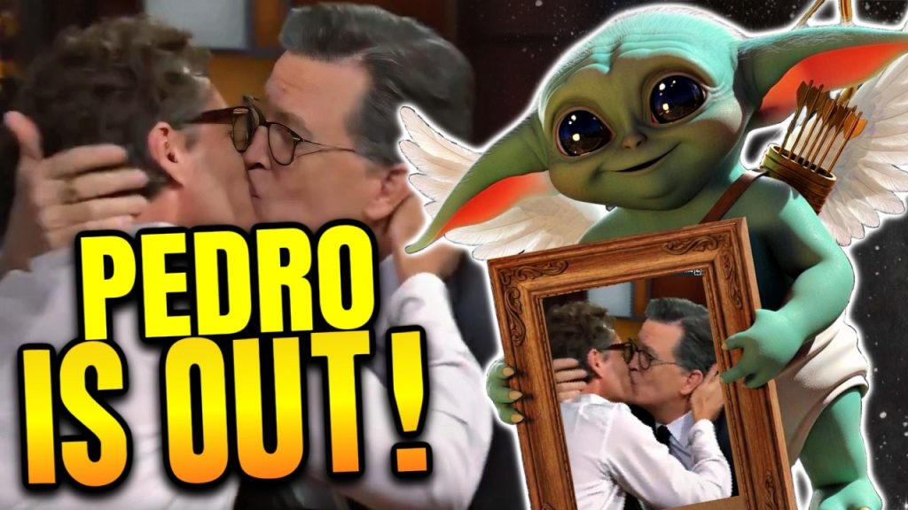 Pedro Pascal Is OUTafter he KISSES Colbert! Disney Can’t Hide Mandalorian Star Anymore