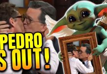 Pedro Pascal Is OUTafter he KISSES Colbert! Disney Can’t Hide Mandalorian Star Anymore
