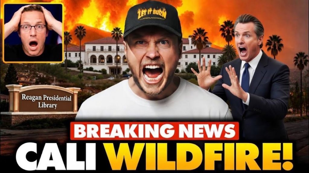 New California Wildfires BURN State To The GROUND  Reagan Library EVACUATED as Flames Threaten LA