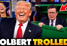 Final Humiliation: Trump Posts Hysterical Colbert Meme That Got MORE VIEWS Than Colbert’s Last Show
