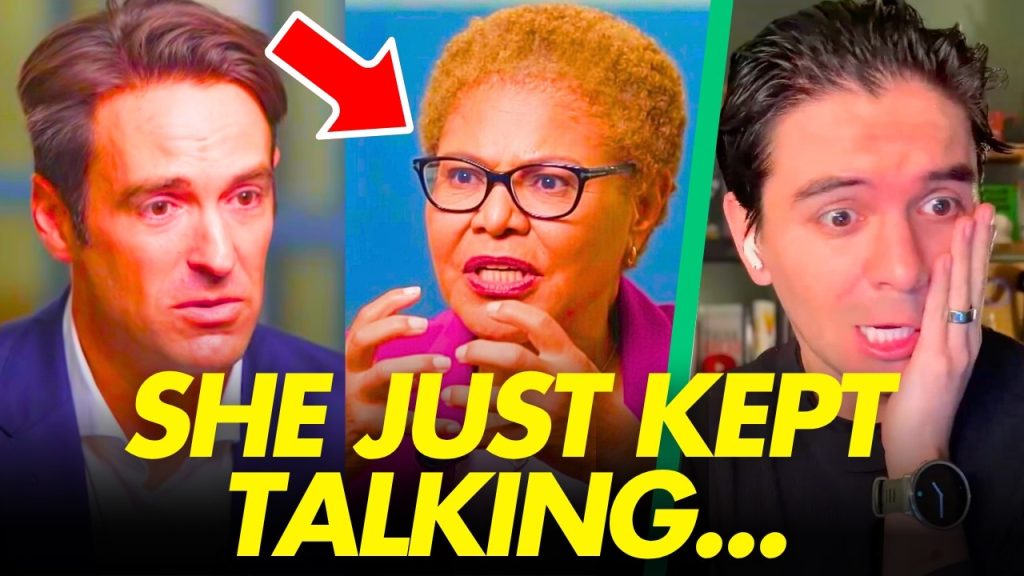 Karen Bass has PSYCHO MELTDOWN as DISASTER COMMENTS GO VIRAL!!!