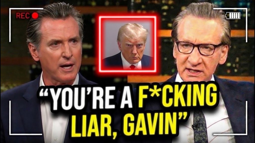 Crowd Roars When Bill Maher HUMILIATES Gavin Newsom for Lying About Trump on AIR!!