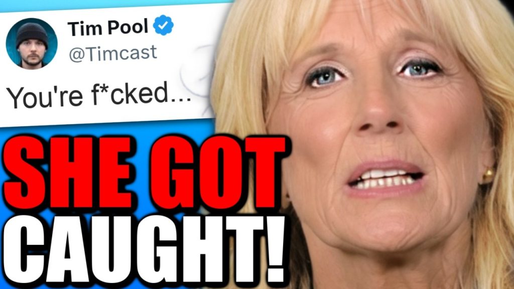 Jill Biden PANICS After GETTING CAUGHT in INSANE Video