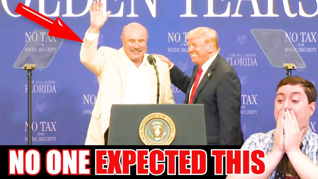 Dr. Phil takes the mic from Trump, what happens next is unbelievable