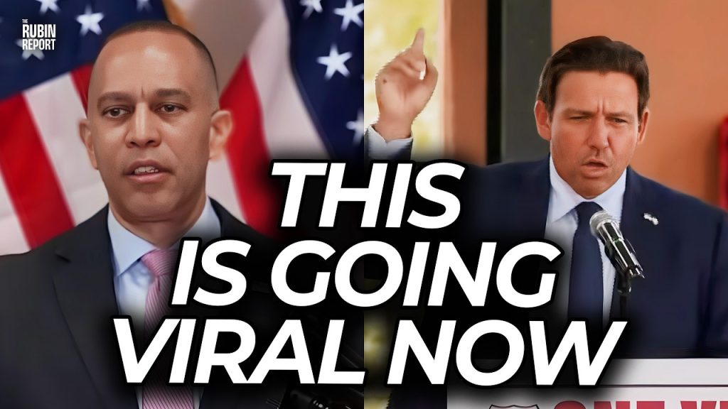 Hakeem Jeffries Humiliated as Ron DeSantis’ Hakeem Impression Goes Viral