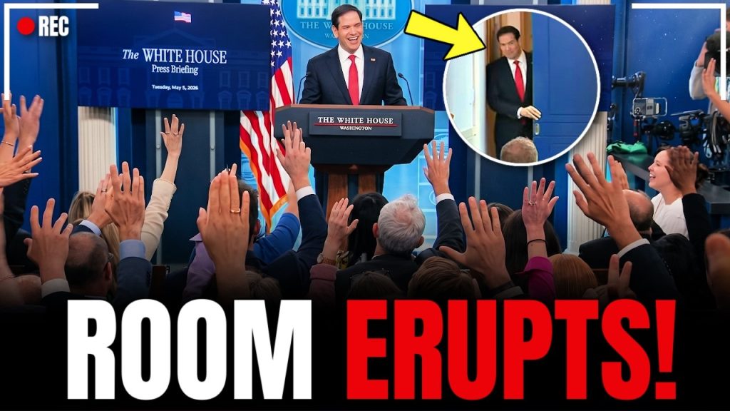 The Entire Room ERUPTS Laughing After Marco Rubio Did THIS at Press Briefing…