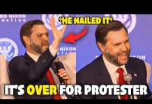 JD Vance just DESTROYED Protester Right In His Face