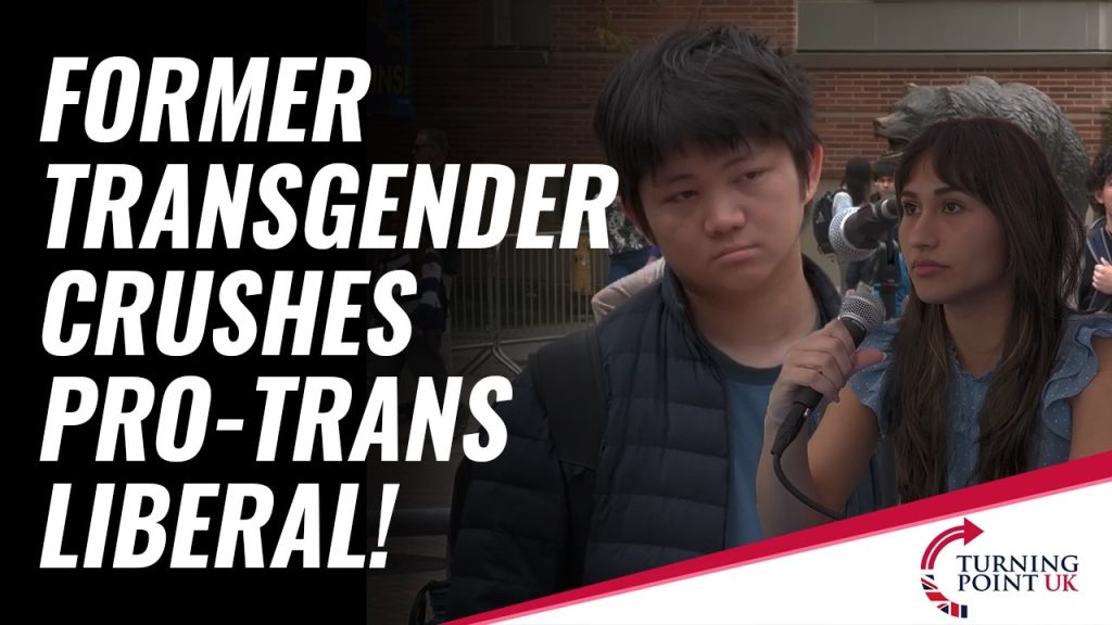 Former Transgender Crushes Pro-Trans Liberal!