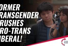 Former Transgender Crushes Pro-Trans Liberal!