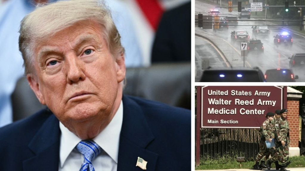 BREAKING: Trump Taken To Walter Reed Medical – White House Issues Update