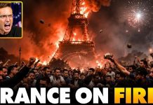 France Has Fallen: Paris Set ABLAZE, Eiffel Tower on FIRE! 3rd World Invaders BURN Down City…