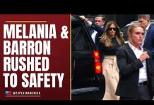 Melania And Barron Trump Rushed To Safety After A Serious Threat To Their Lives