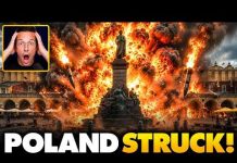 Russia Bombs Poland! Massive Missile STRIKE, Huge Explosion And Crater
