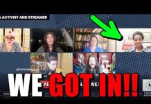 We infiltrated their little zoom call