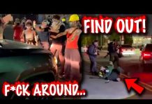 Anti-ICE Karens try to BLOCK Cars leaving ICE Facility, Then THIS Happens!